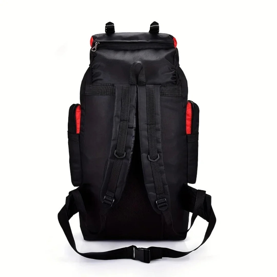 Trekking Backpack 80L Water-Repellent Padded Hip Belt