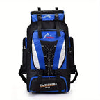 Trekking Backpack 80L Water-Repellent Padded Hip Belt