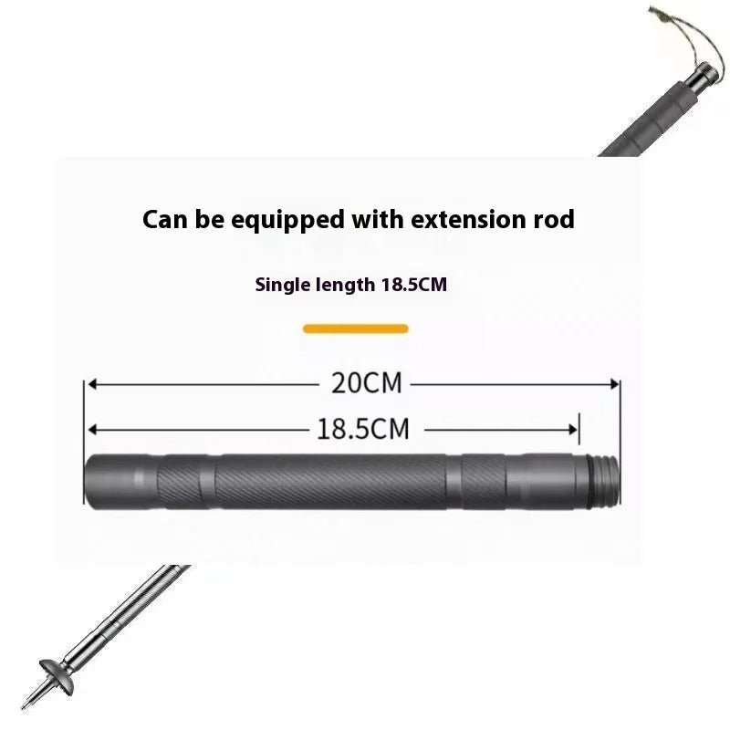 Trekking Pole Foldable Adjustable Survival Tools