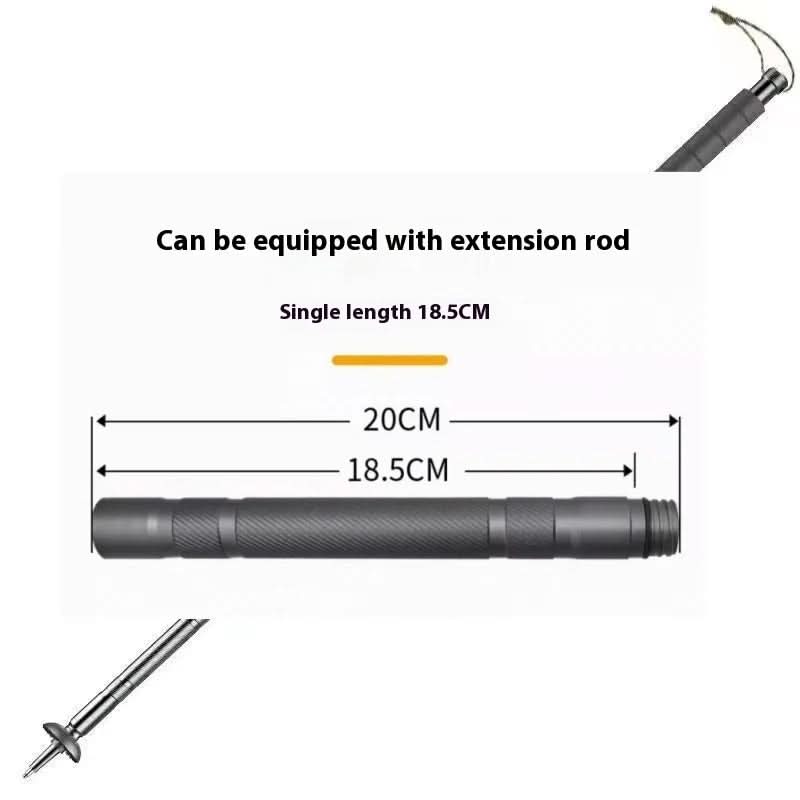 Trekking Pole Foldable Integrated Multitool Adjustable Length