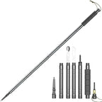 Trekking Pole Foldable Multi-Tool Aluminum Handle & Steel Tip