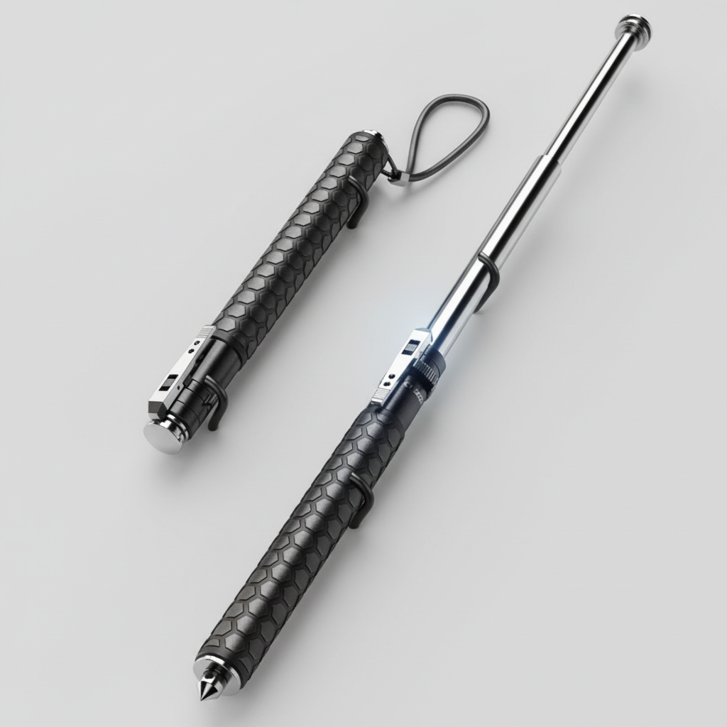 Trekking Pole One-Click Telescopic & Anti-Slip Grip