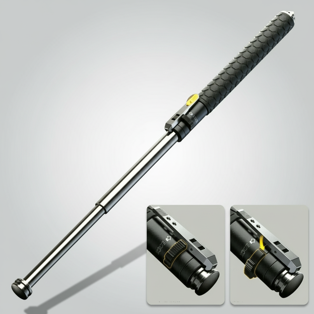 Trekking Pole One-Click Telescopic & Anti-Slip Grip