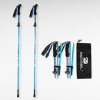 Trekking Poles Aerospace Grade Aluminum Quick Adjust Anti-Slip Grips
