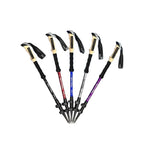 Trekking Poles Carbon Fiber Anti-Shock Ergonomic Cork Grip