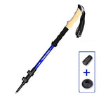 Trekking Poles Carbon Fiber Anti-Shock Ergonomic Cork Grip