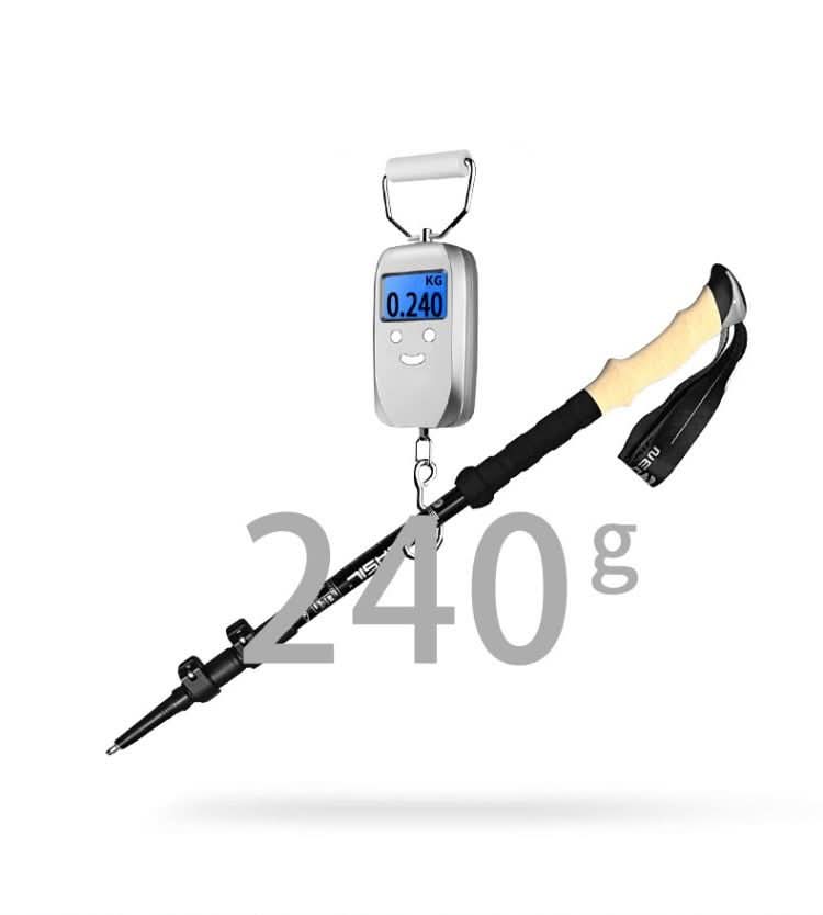 Trekking Poles Carbon Fiber Anti-Shock Quick-Release