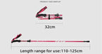 Trekking Poles Foldable Adjustable Aluminium Shaft & EVA Grip