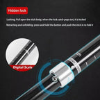Trekking Poles Foldable Adjustable Aluminium Shaft & EVA Grip