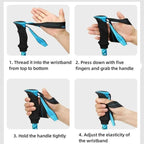Trekking Poles Foldable Adjustable Aluminium Shaft & EVA Grip
