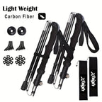 Trekking Poles Lightweight Carbon Fiber Quick Flip-Lock
