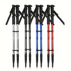 Trekking Poles Shock-Absorbing Telescopic Aluminum