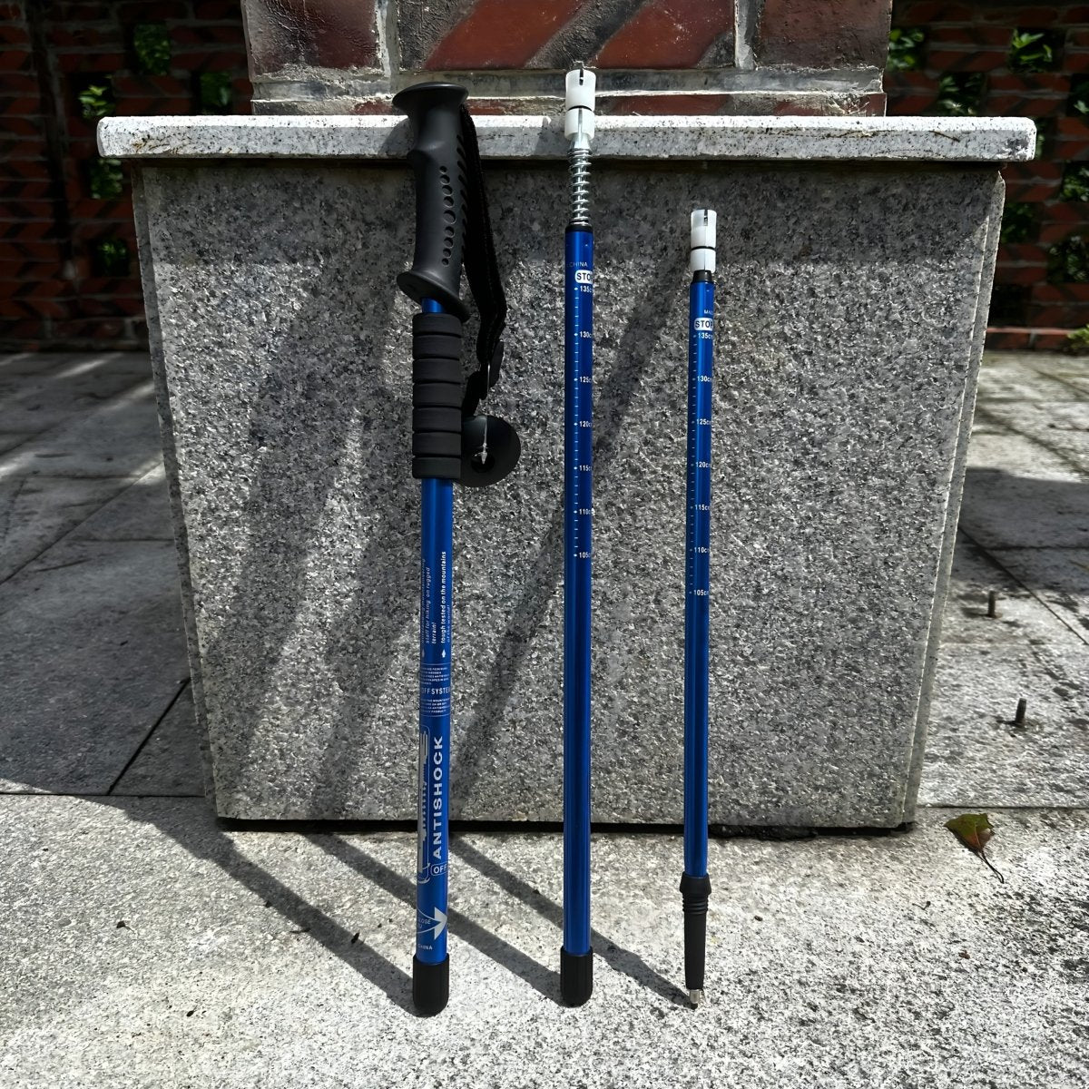 Trekking Poles Shock-Absorbing Telescopic Aluminum