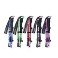 Trekking Poles Telescopic Foldable Tungsten Tips