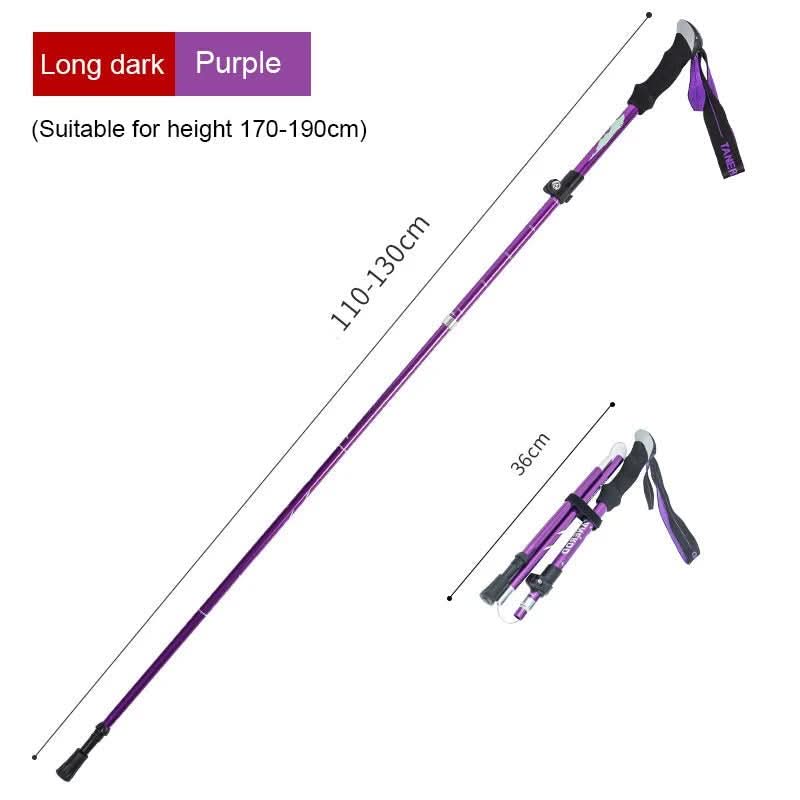Trekking Poles Ultralight Adjustable Tungsten Tip