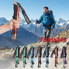 Trekking Poles Ultralight Aluminum Adjustable Length EVA Grip