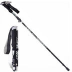 Trekking Stick Quick-Fold Alloy Steel & Textured Grip