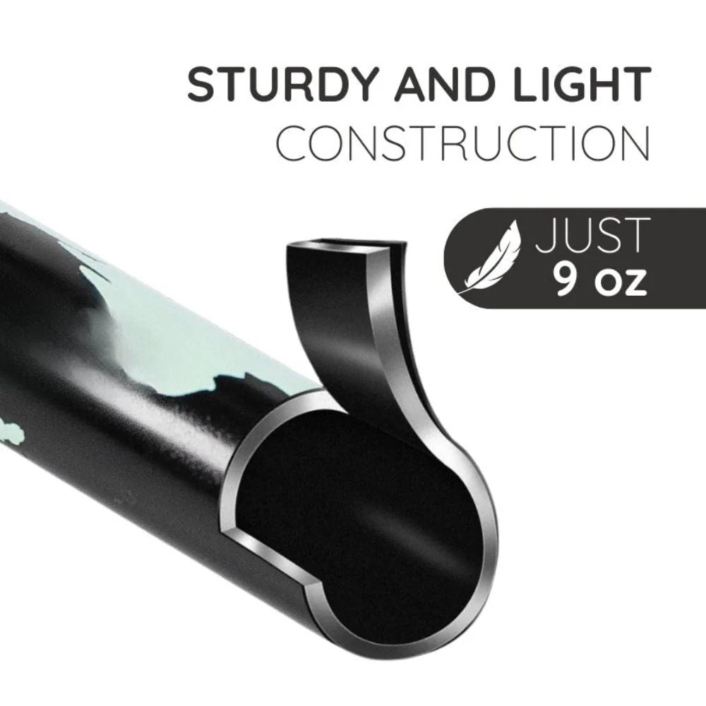 Trekking Stick Quick-Fold Alloy Steel & Textured Grip