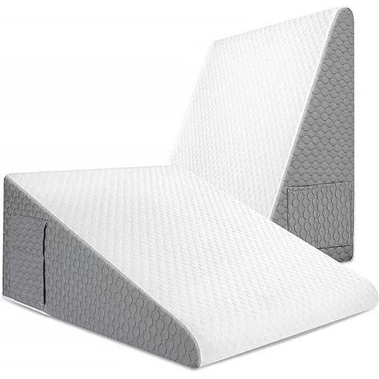 Triangle Wedge Pillow Angled Support Removable Cover Non-Slip Base