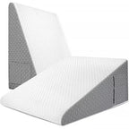 Triangle Wedge Pillow Angled Support Removable Cover Non-Slip Base