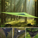 Triangular Camping Hammock Triple-Attachment Nylon Three-Person