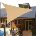 Triangular Shade Sail Waterproof & UV Blocking Reinforced D-Rings