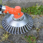 Trimmer Brush Head Carbon Steel 150mm 0.63 In Mount