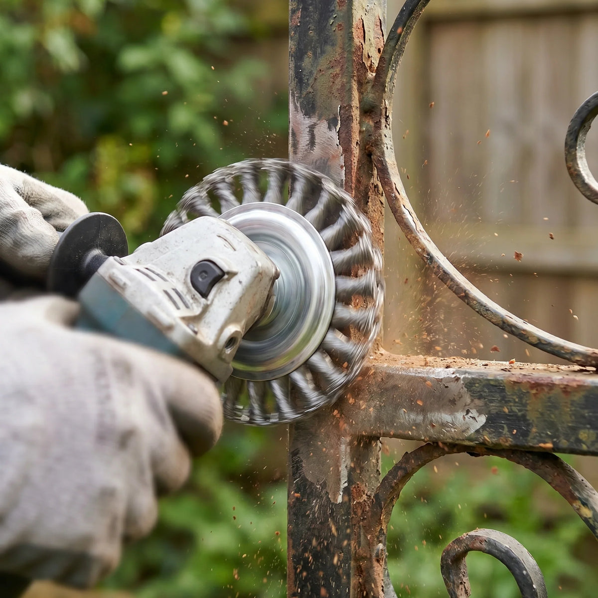 Trimmer Head Universal Carbon Steel Wires & Anti-Slip Handle