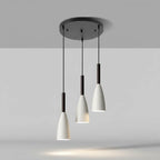 Triple Pendant Light Scandinavian Height Adjustable Dimmable E27