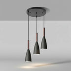 Triple Pendant Light Scandinavian Height Adjustable Dimmable E27