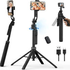 Tripod Face & Body Tracking 360° Detachable Remote