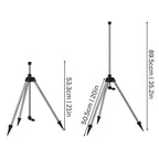 Tripod Sprinkler 360 Degree Dual Nozzles Telescopic Stand
