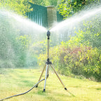 Tripod Sprinkler Adjustable Height 360° Rotation Misting