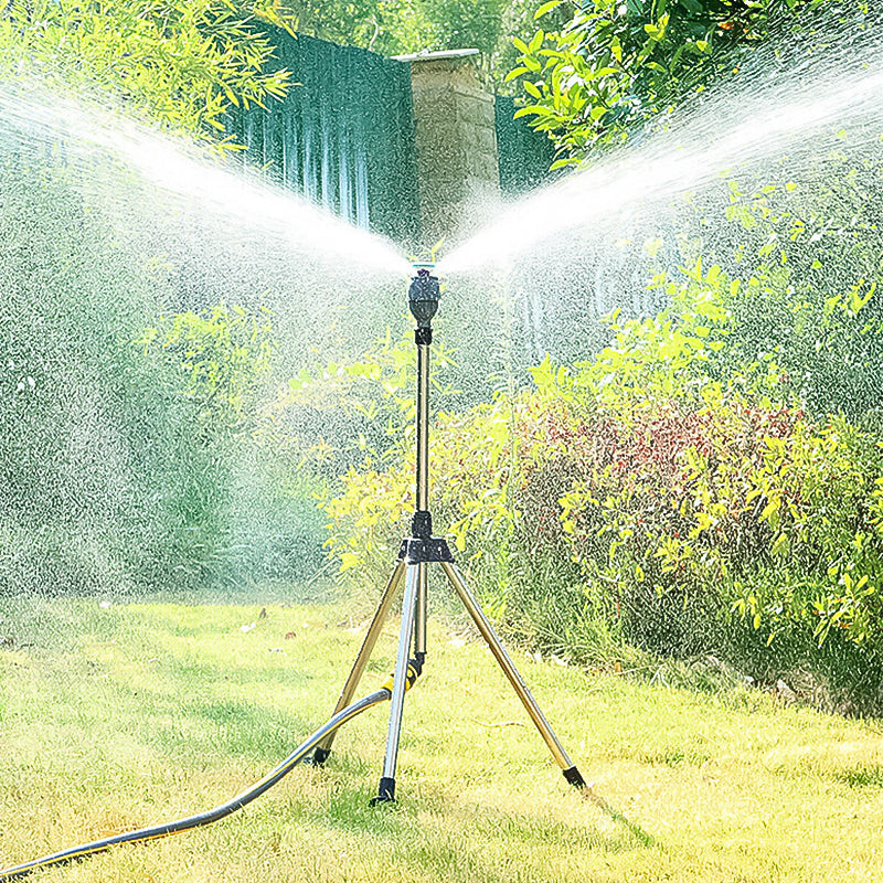 Tripod Sprinkler Adjustable Height 360° Rotation Misting