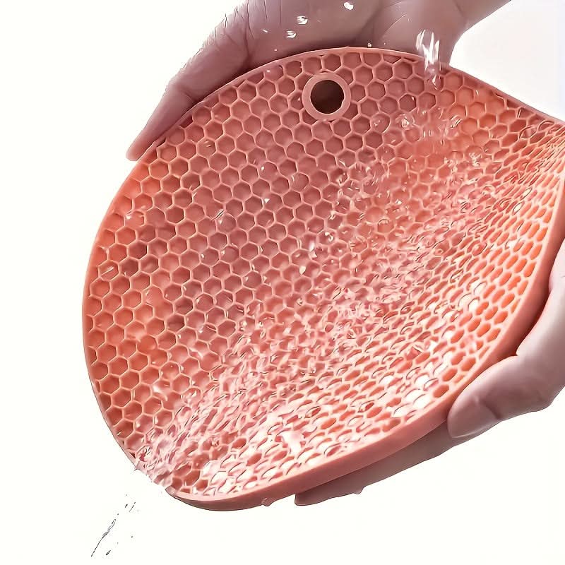 Trivet Set Heat-Resistant Silicone Honeycomb Non-Slip