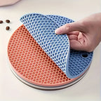 Trivet Set Heat-Resistant Silicone Honeycomb Non-Slip