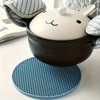 Trivet Set Heat-Resistant Silicone Honeycomb Non-Slip