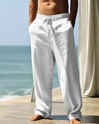 Trousers Lightweight Breathable Linen