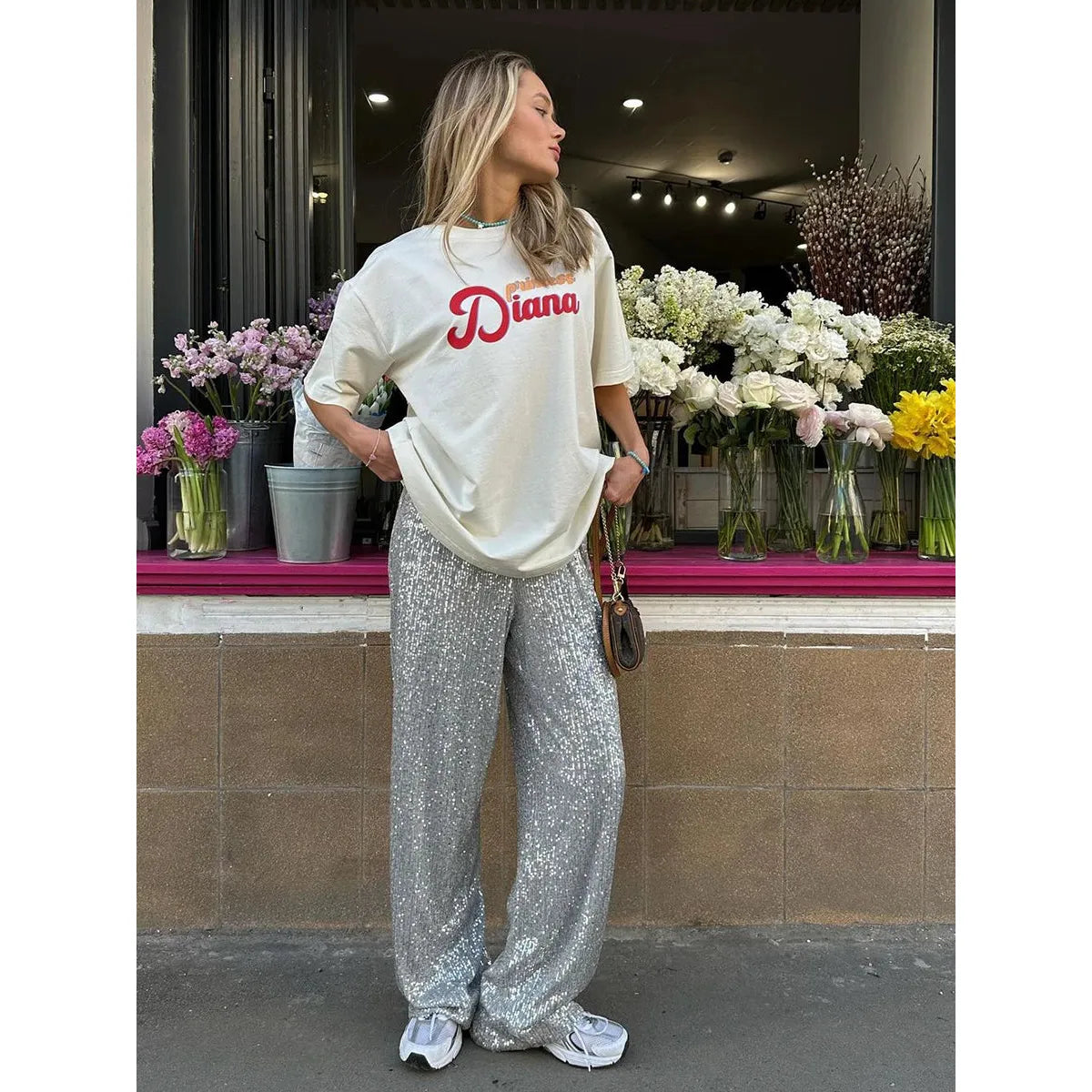 Trousers Silky-Soft Sequin True-To-Size