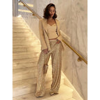 Trousers Silky-Soft Sequin True-To-Size