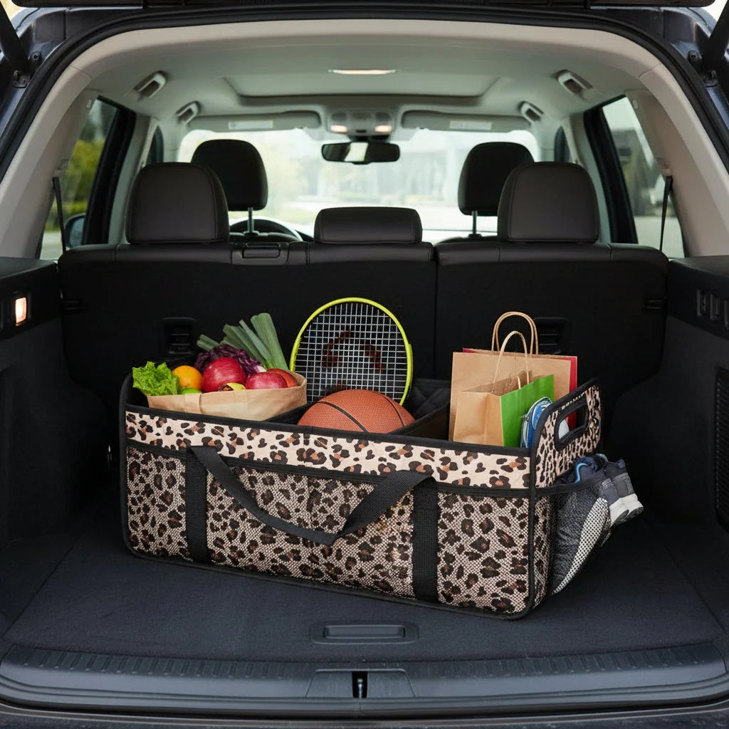 Trunk Organizer Foldable Waterproof 50L Capacity
