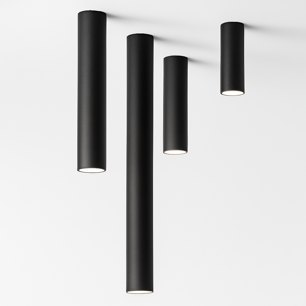 Tubular Aluminum 24° LED Spotlight (Surface Mount)
