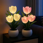 Tulip Lamp Warm White LED USB-Powered & Dimmable