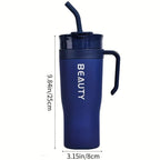 Tumbler 40 Oz Straw Lid & Carry Handle