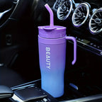 Tumbler 40 Oz Straw Lid & Carry Handle