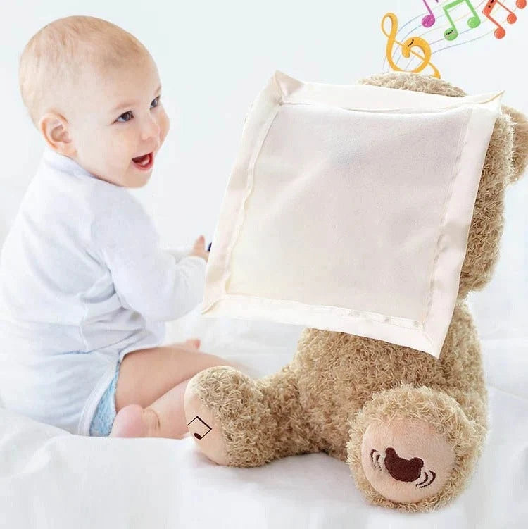 Tummy Time Toy Peek-A-Boo Motion & Soothing Music USB Rechargeable