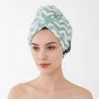 Turban Towel Oversize Quick-Dry Secure Fastening