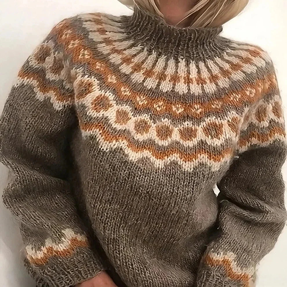 Turtleneck Sweater Dual-Fiber Insulation Full Neck Coverage