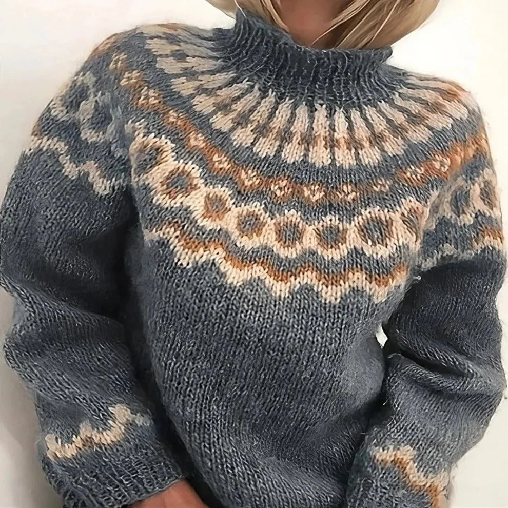 Turtleneck Sweater Dual-Fiber Insulation Full Neck Coverage