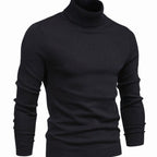 Turtleneck Sweater Slim Fit Full Neck Coverage